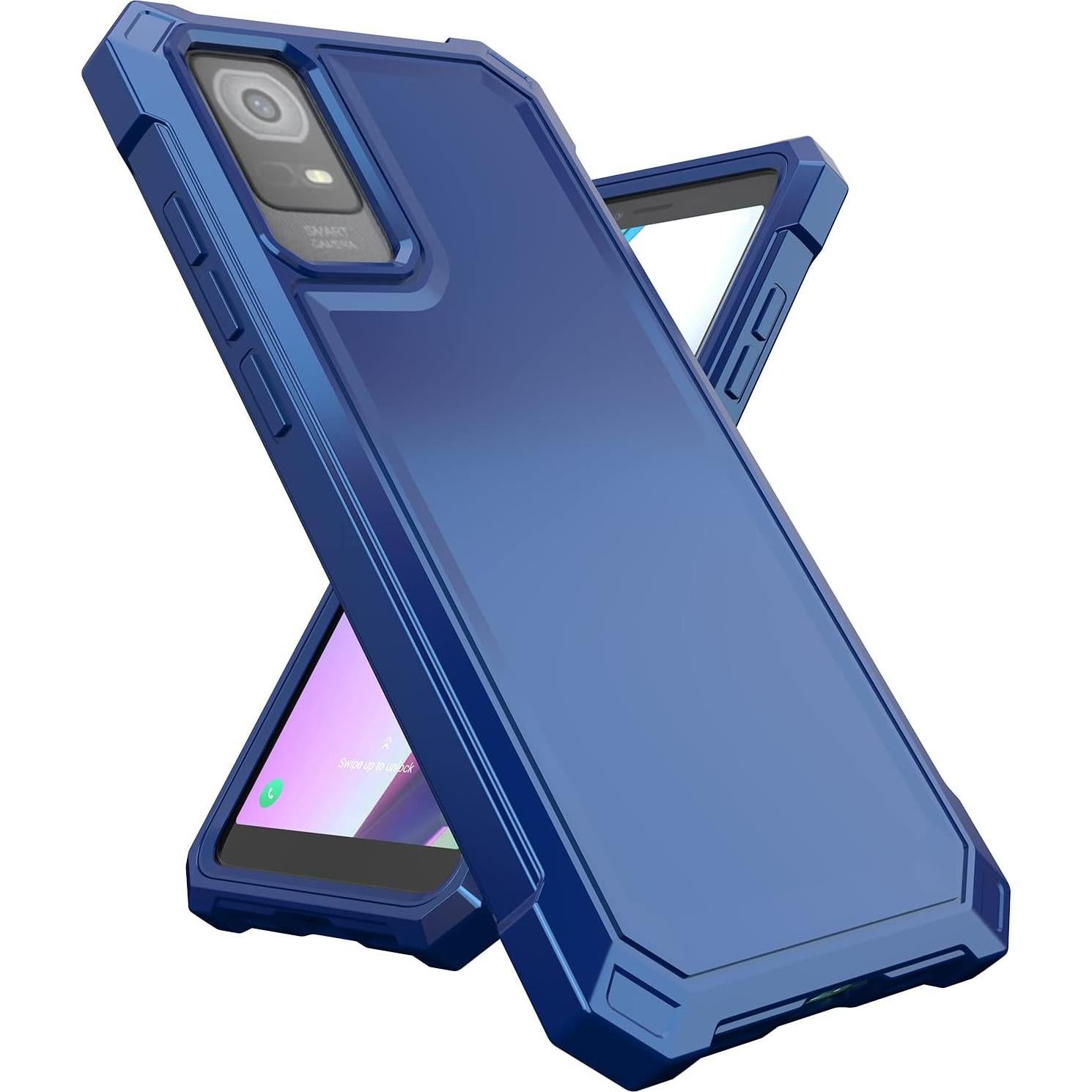 Funda Protectora Ailiber para TCL ION X/V - Doble Capa Azul