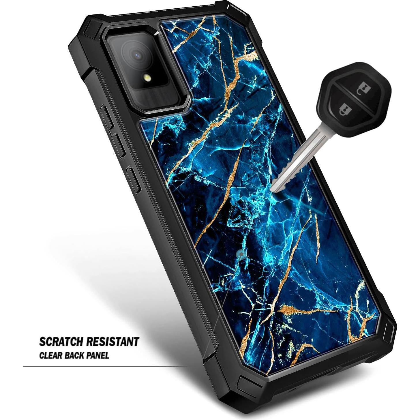 Funda robusta para TCL K11 T432W con protector de pantalla