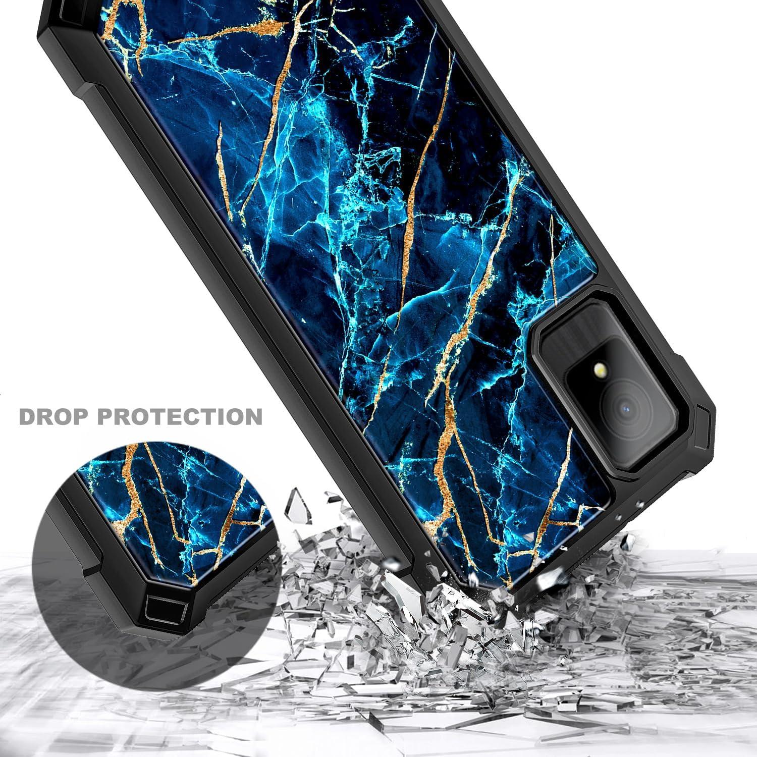 Funda robusta para TCL K11 T432W con protector de pantalla