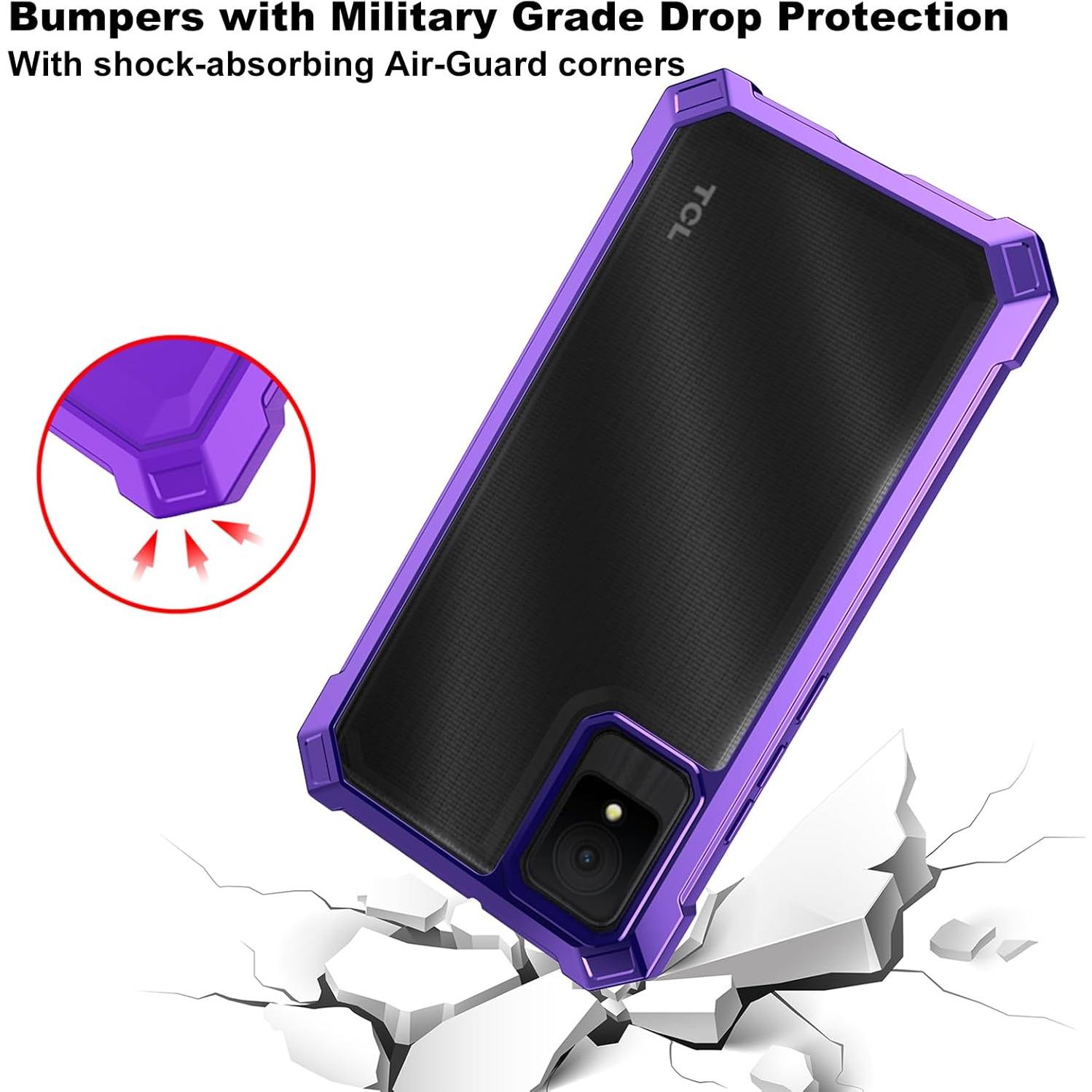 Funda Ailiber para TCL K11 T432W con Protector de Pantalla