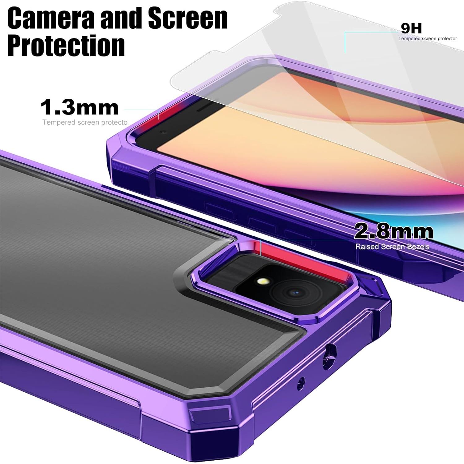 Funda Ailiber para TCL K11 T432W con Protector de Pantalla