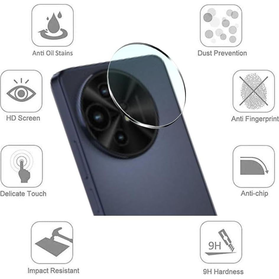 Protector de Lente de Cámara Tuxiwei para TCL 50 XL 5G - 2 Piezas