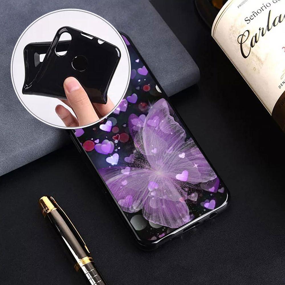 Funda KJYFOANI para TCL 50 XE NXTPAPER 5G, negra, TPU, 360°