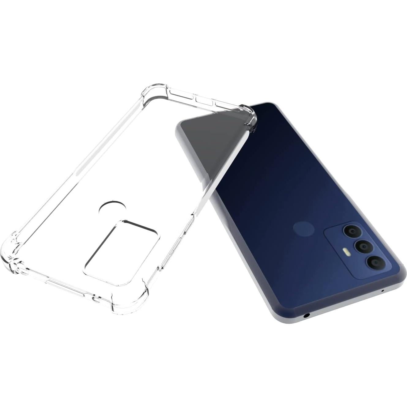 Funda TPU Transparente para TCL 30SE con 2 Protectores