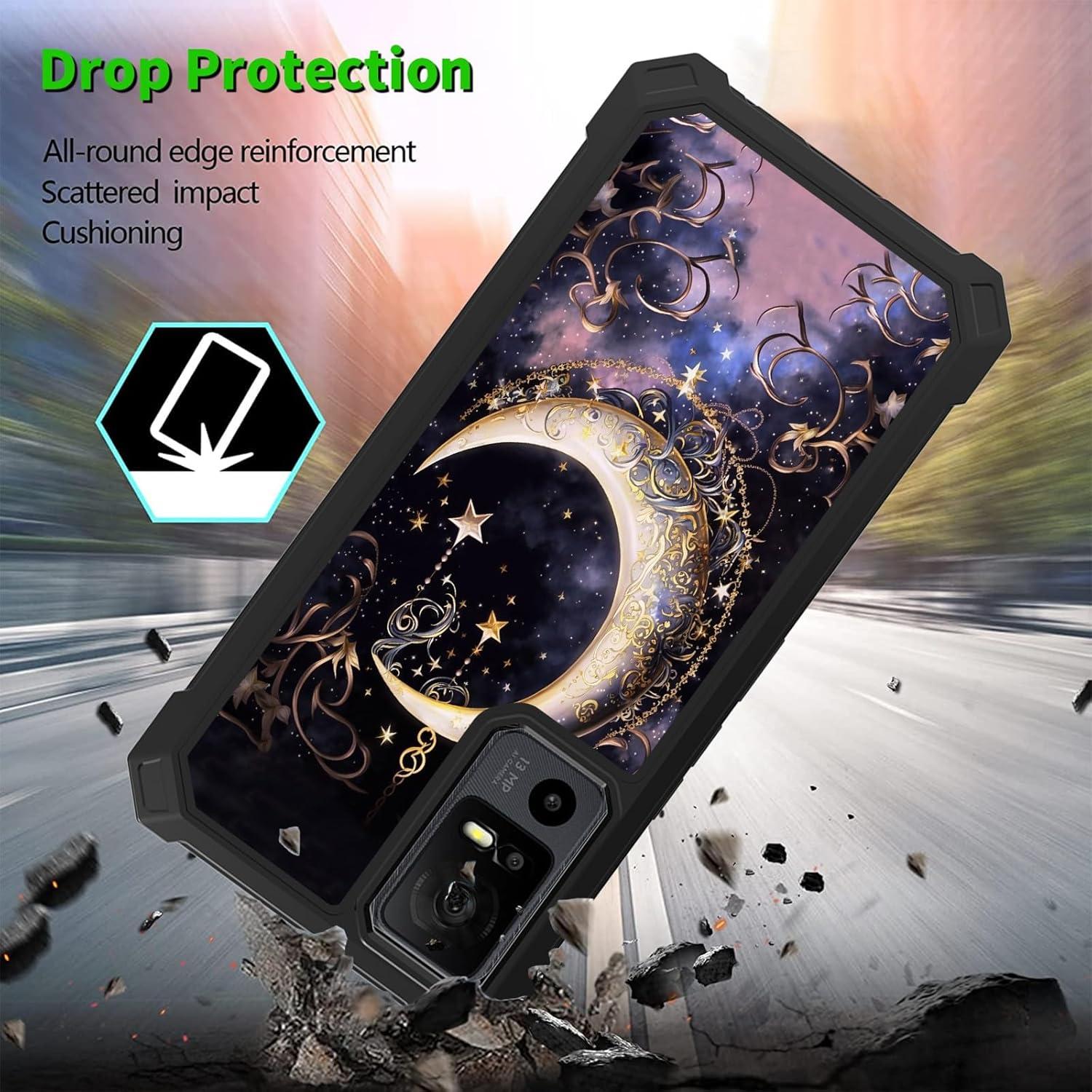 Funda para TCL 40 XE 5G JANENFNA con Protector de Pantalla