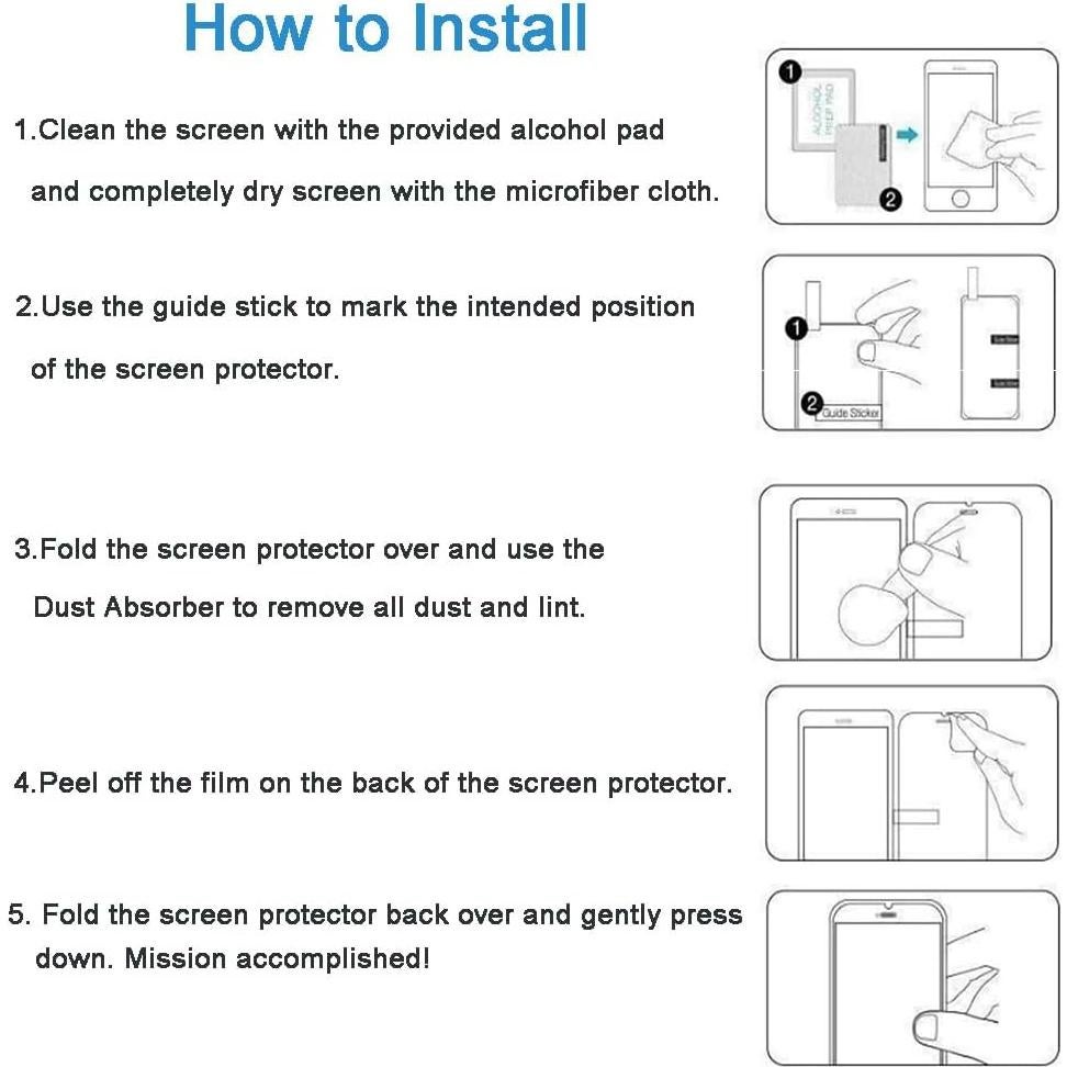 Protector de Pantalla Vidrio Templado HYGAMOCC para TCL 30SE