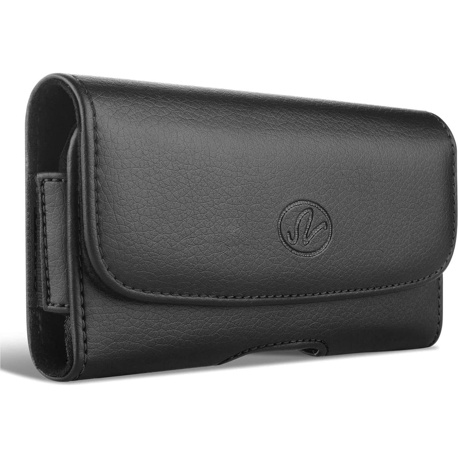 Funda de Cuero con Clip para Cinturón Selna TCL 30/40/50