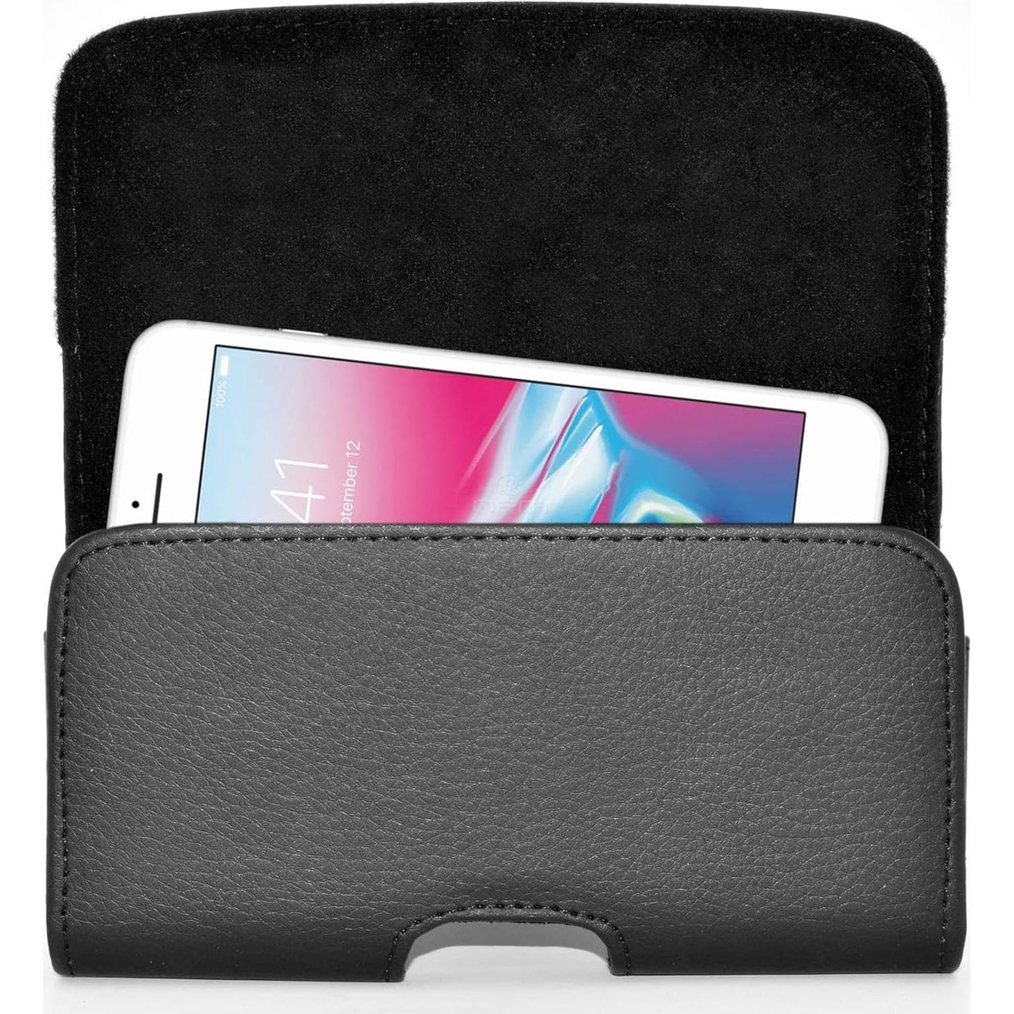 Funda de Cuero con Clip para Cinturón Selna TCL 30/40/50