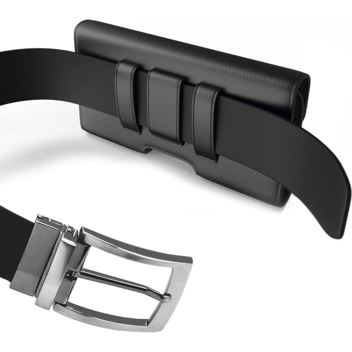 Funda de Cuero con Clip para Cinturón Selna TCL 30/40/50