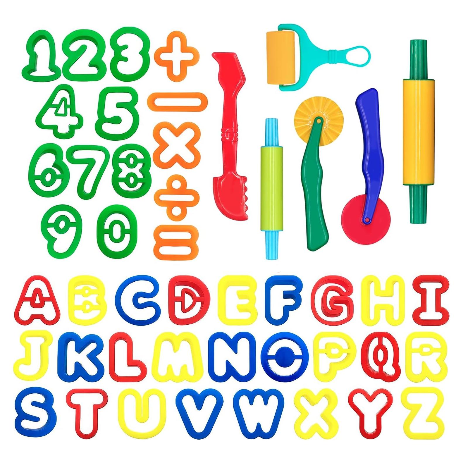 Juego de herramientas de modelado DIMROM 6 piezas para niños