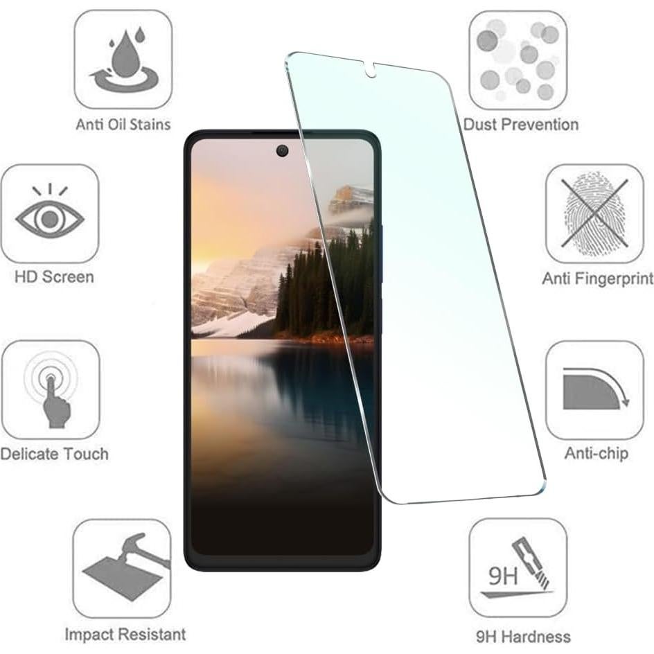 Protector de Pantalla Vidrio Templado TCL 50 XE 5G - 4 Unidades