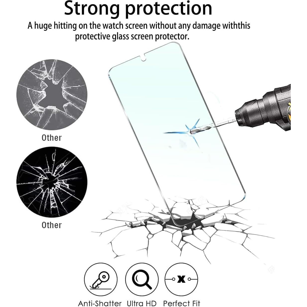 Protector de Pantalla Vidrio Templado TCL 50 XE 5G - 4 Unidades