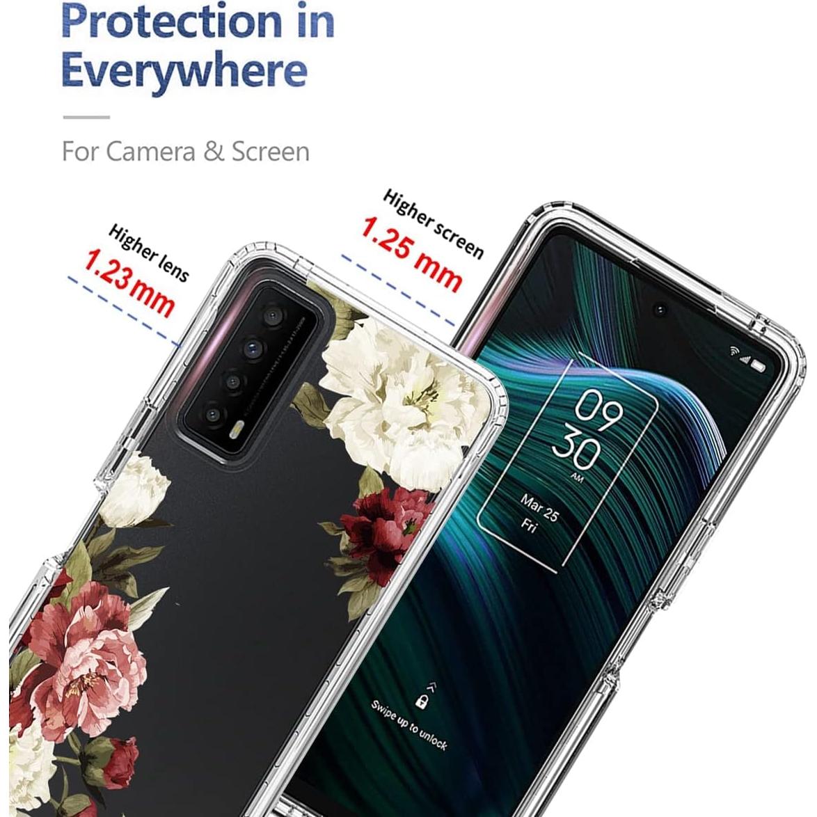 Funda Protectora para TCL Stylus 5G 2022 con Protector de Pantalla