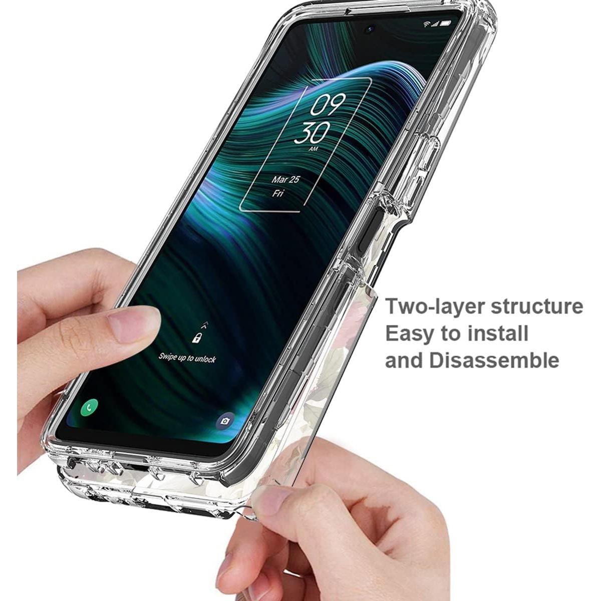 Funda Protectora para TCL Stylus 5G 2022 con Protector de Pantalla