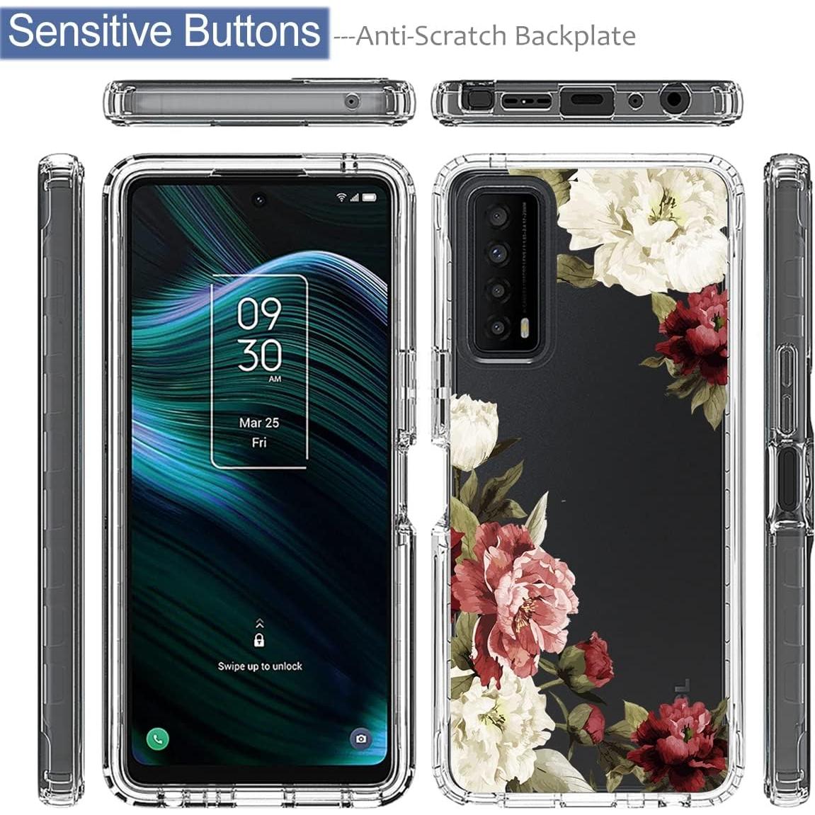 Funda Protectora para TCL Stylus 5G 2022 con Protector de Pantalla