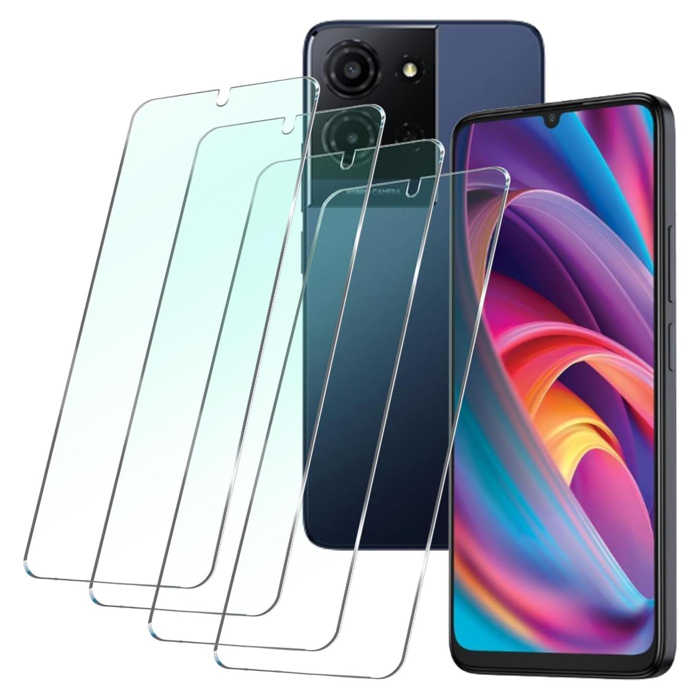 Protector de Pantalla Vidrio Templado TCL K32 5G 2025 - 4 Unidades