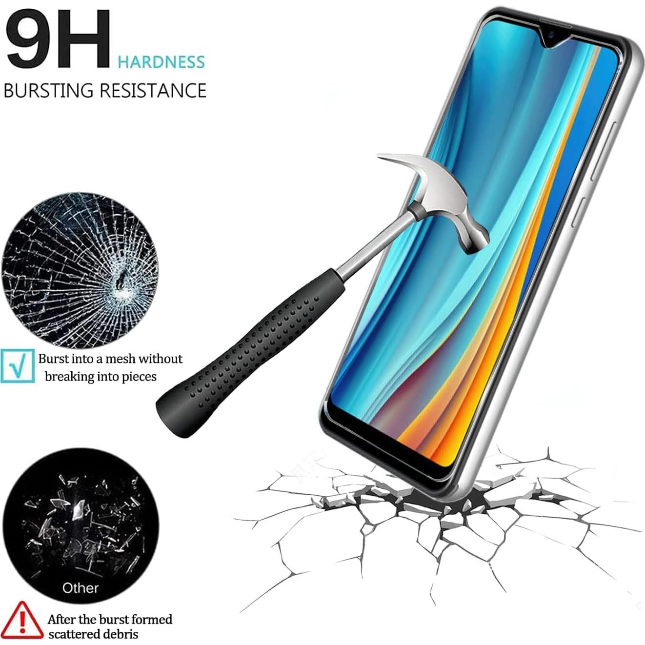 Protector de Pantalla Vidrio Templado TCL K32 5G 2025 - 4 Unidades