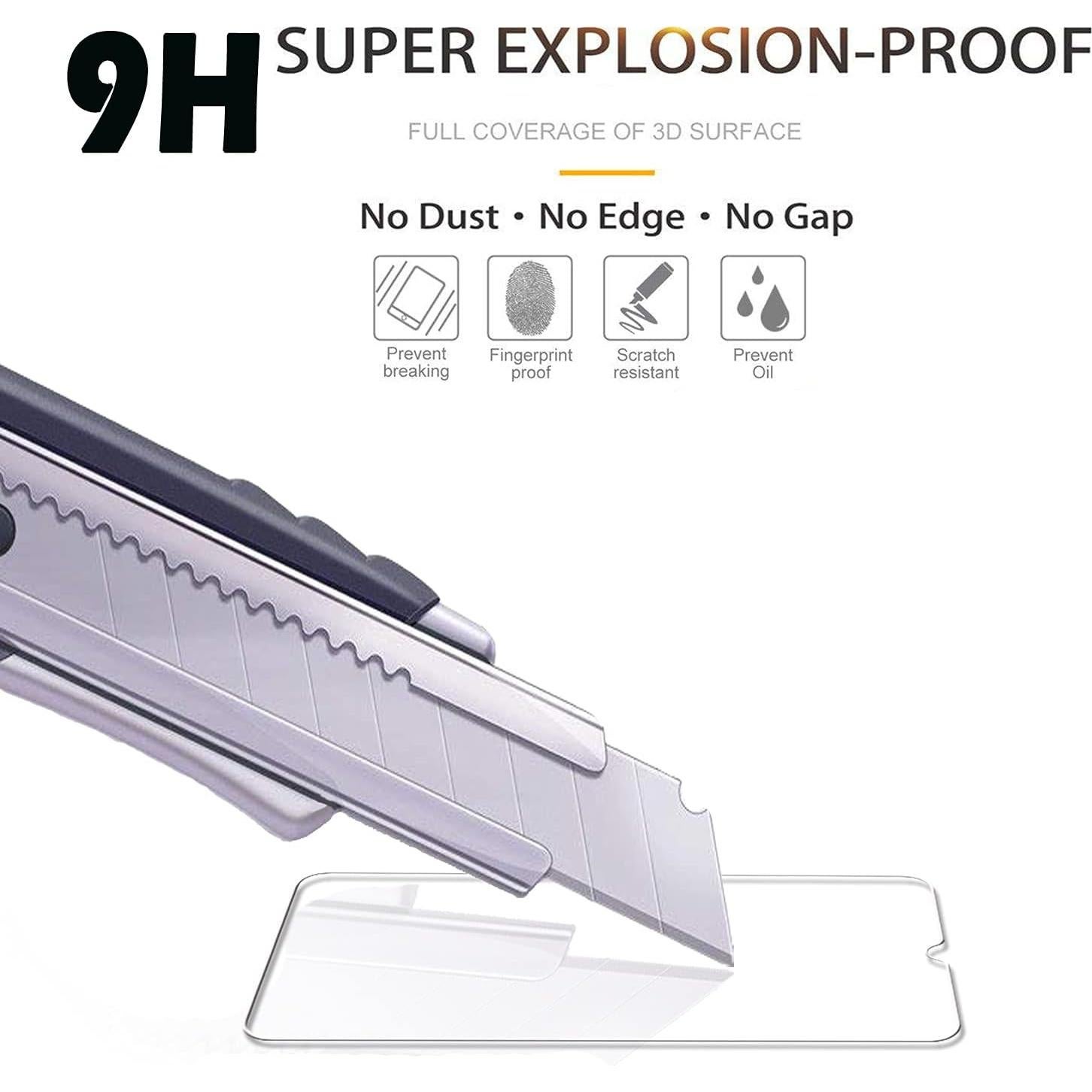 Protector de Pantalla Vidrio Templado Beukei para TCL 30 XE 5G - 3 Piezas