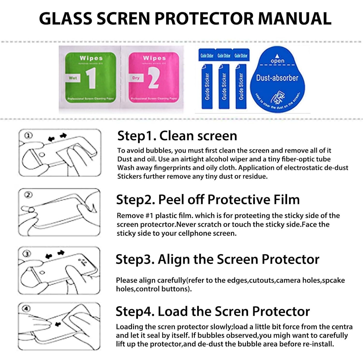 Protector de Pantalla Vidrio Templado Ailiber para TCL 50 XE 5G - 2 Piezas