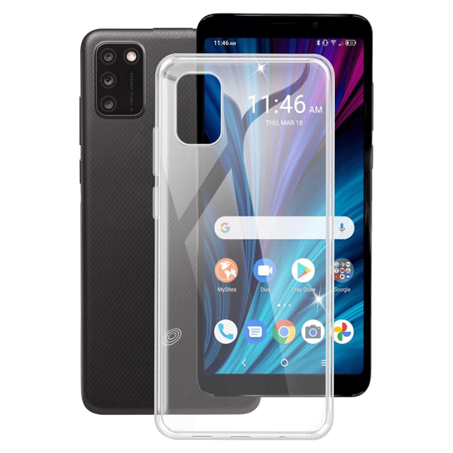Funda TPU Transparente para TCL A3X - Silicona Flexible