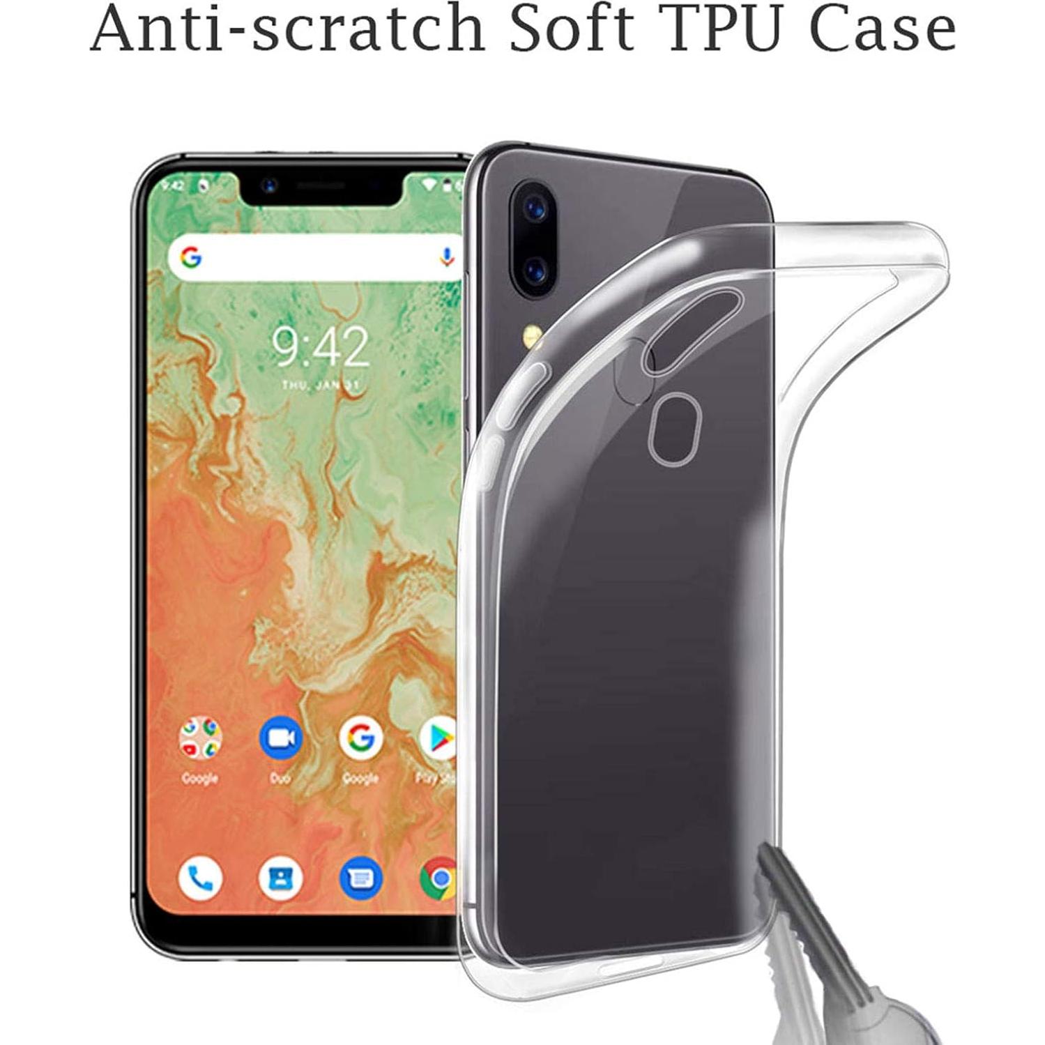 Funda TPU Transparente para TCL A3X - Silicona Flexible