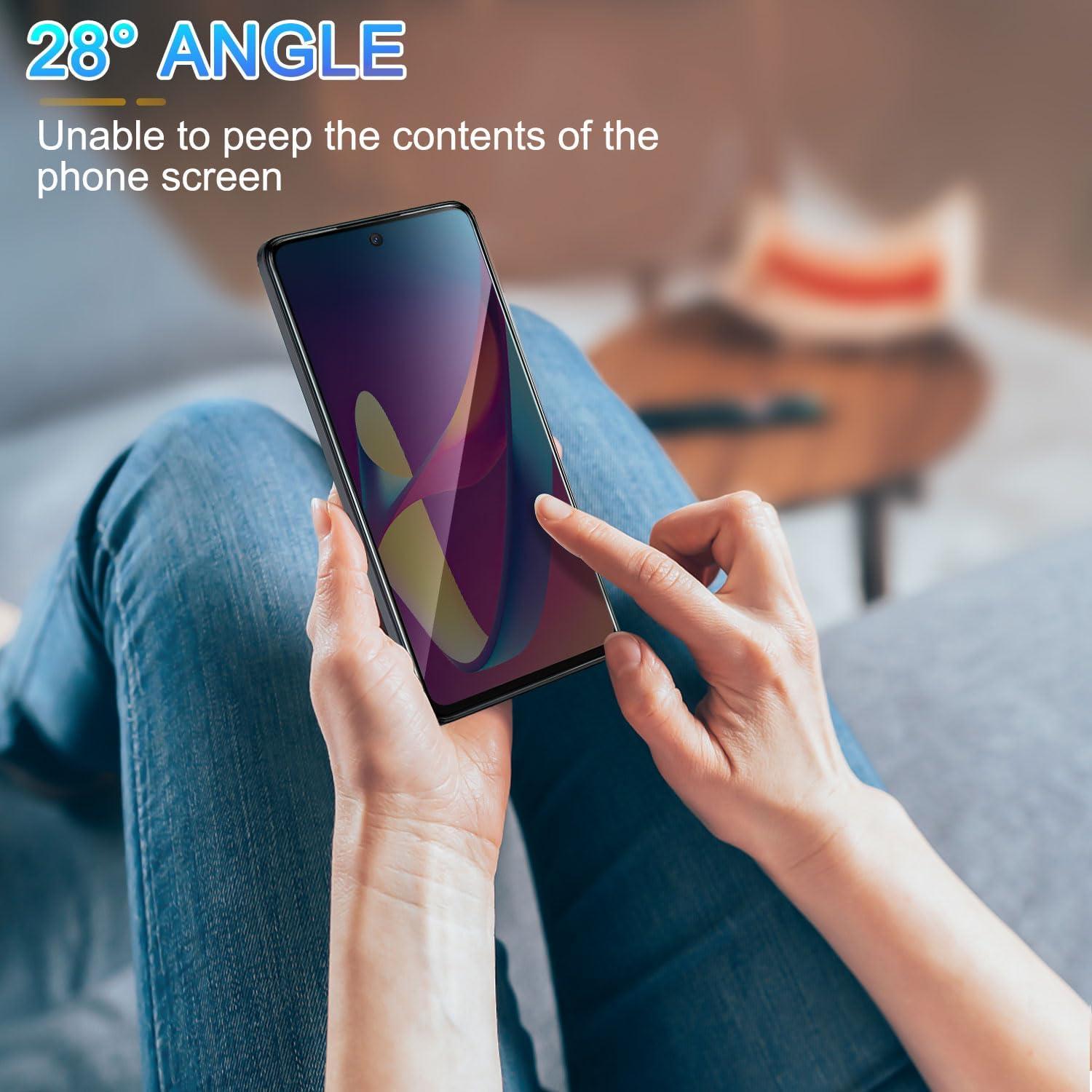 Paquete de 2 Protectores de Pantalla Privados Lokyoo para TCL 50 XL 2024