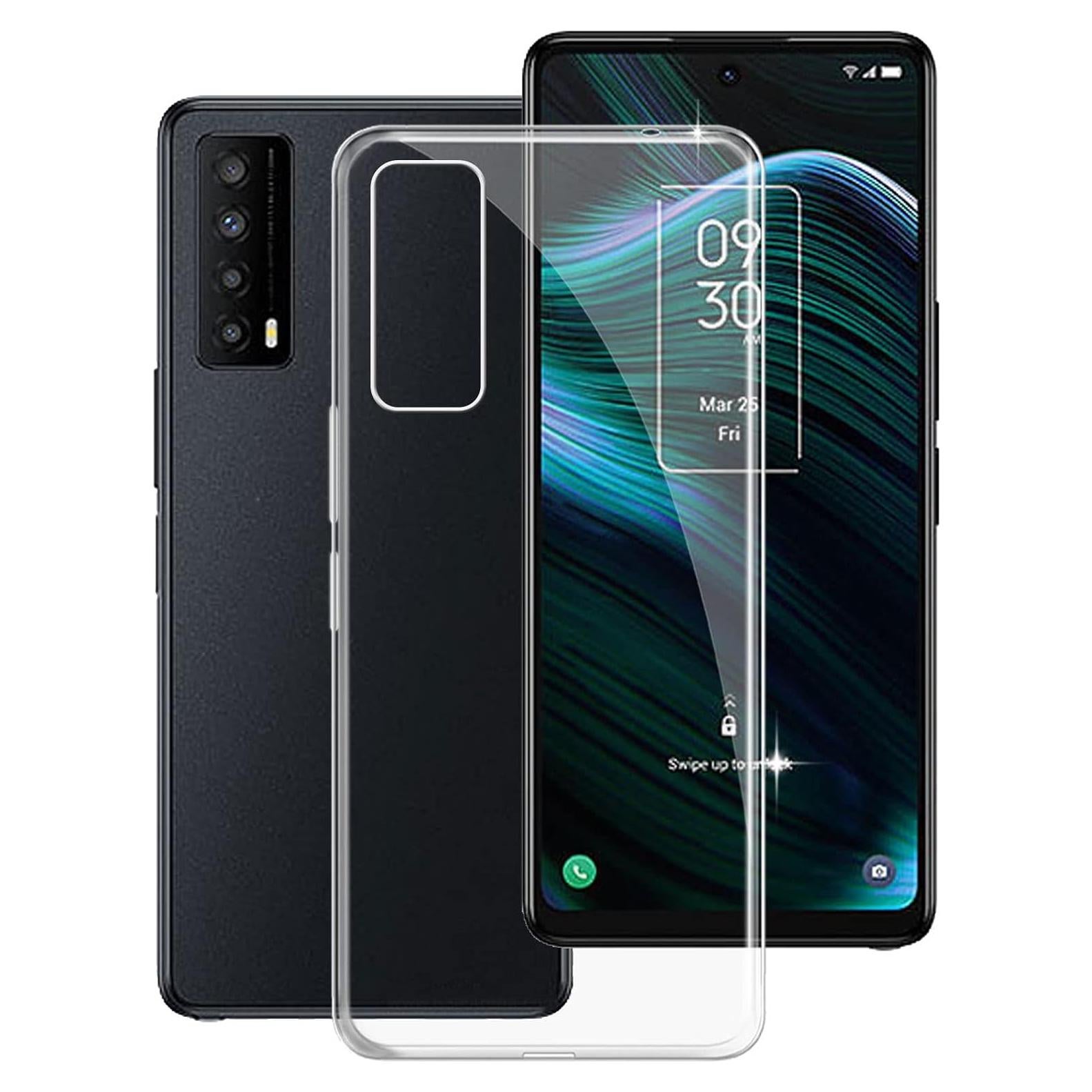 Funda de Silicona KJYF para TCL Stylus 5G Transparente 6.81"