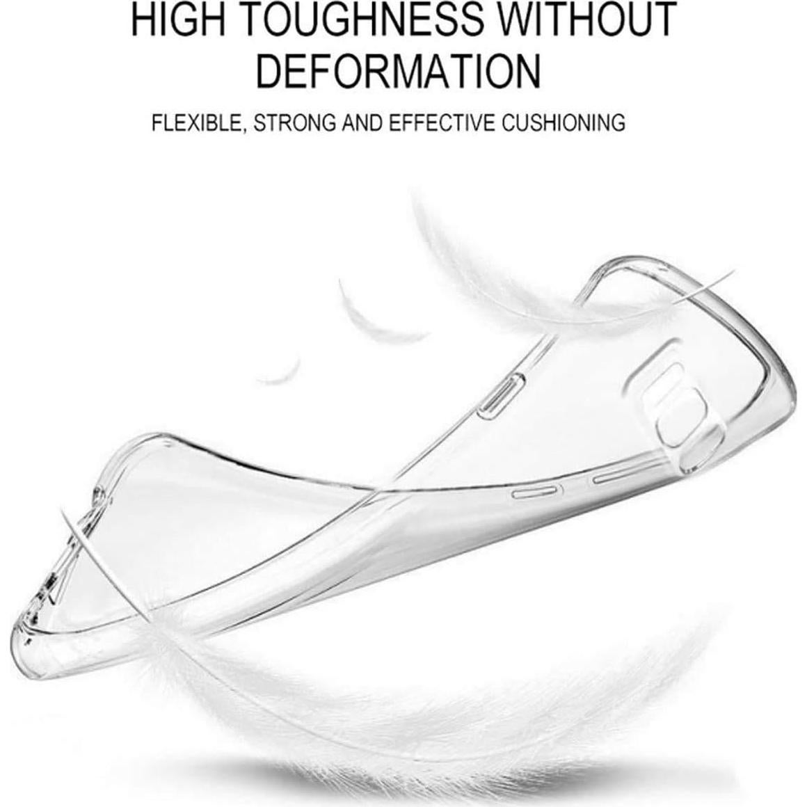 Funda de Silicona KJYF para TCL Stylus 5G Transparente 6.81"