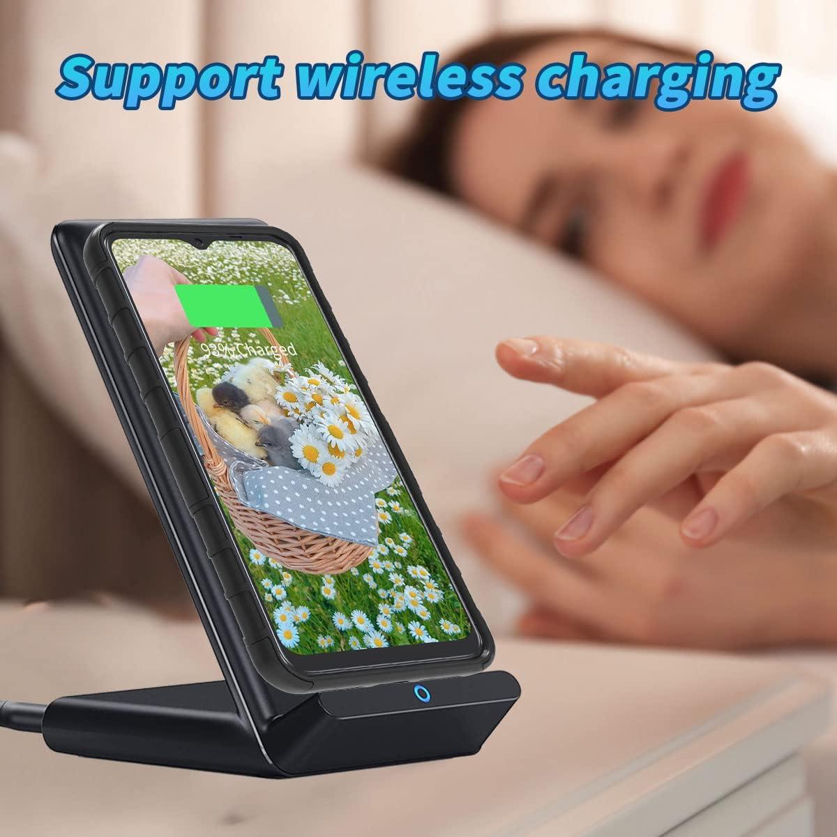 Funda Doble Capa Dikoer para TCL 30 V 5G con Protector