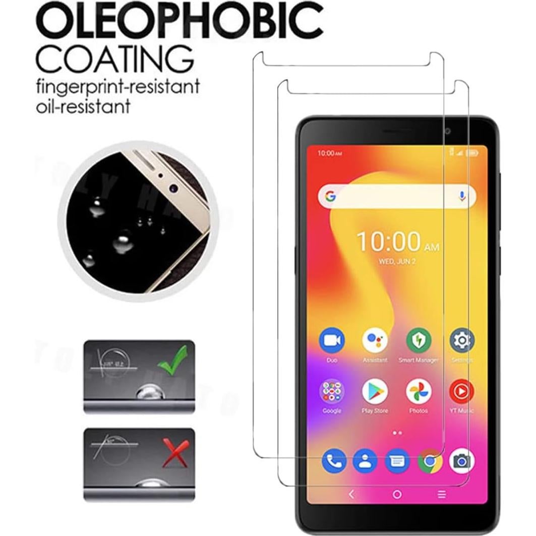 Protector de Pantalla TCL A30 AISELAN 2 Pcs Vidrio Templado 9H