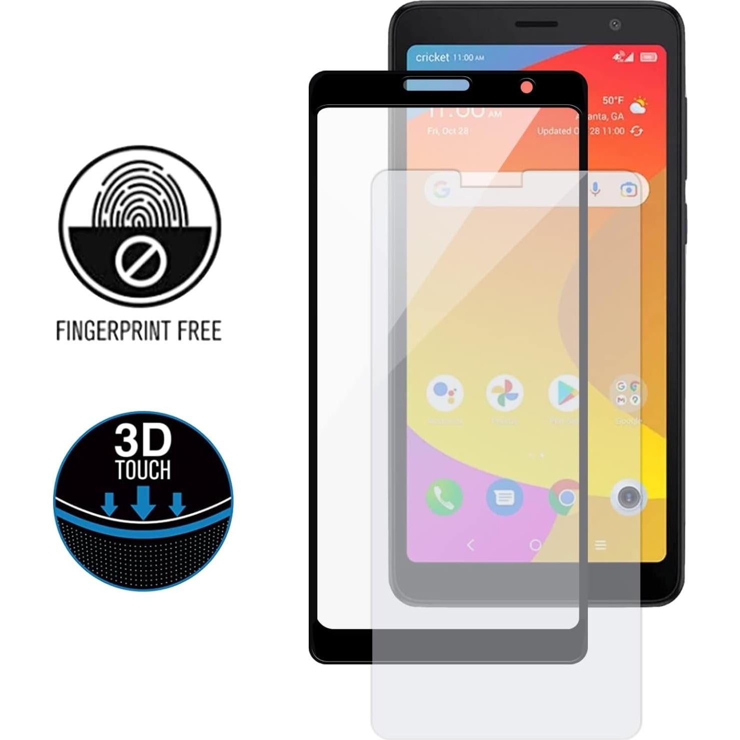 Protector de Pantalla Vidrio Templado Ailiber para TCL ION Z