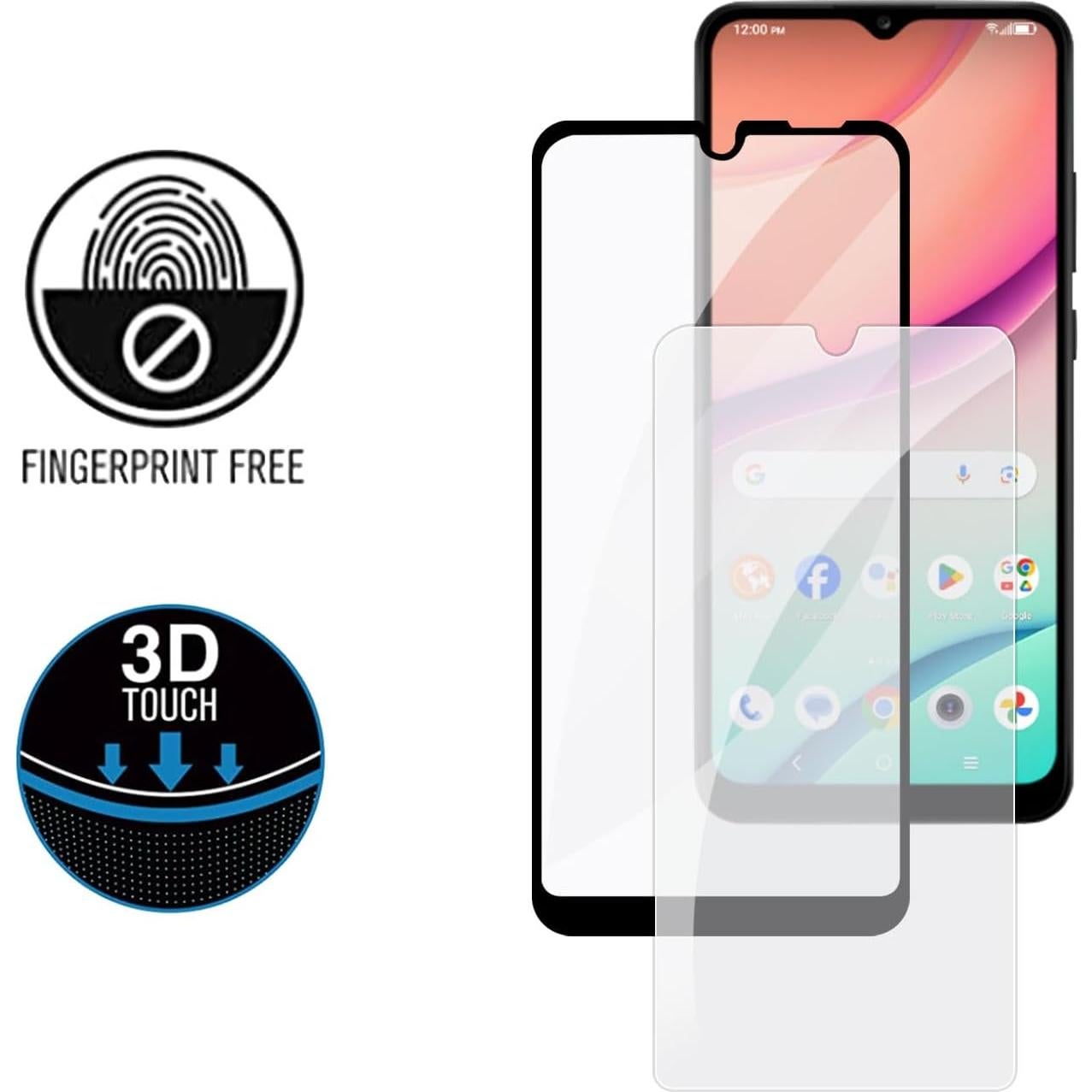 Protector de Pantalla Ailiber para TCL K24/K23 - Vidrio Templado HD