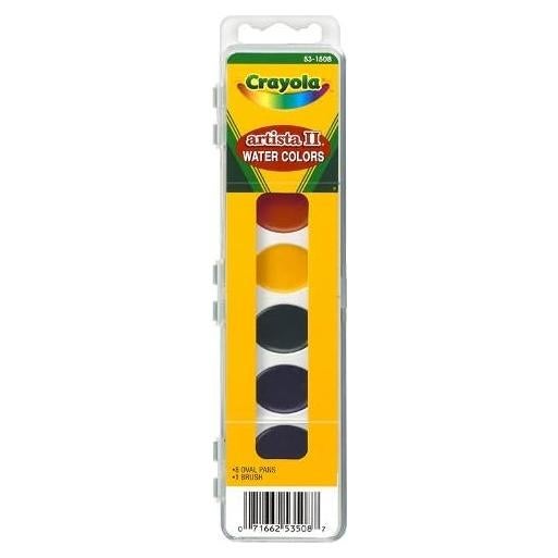 Acuarelas Crayola Artista II 8 Líquido Set 24 Piezas