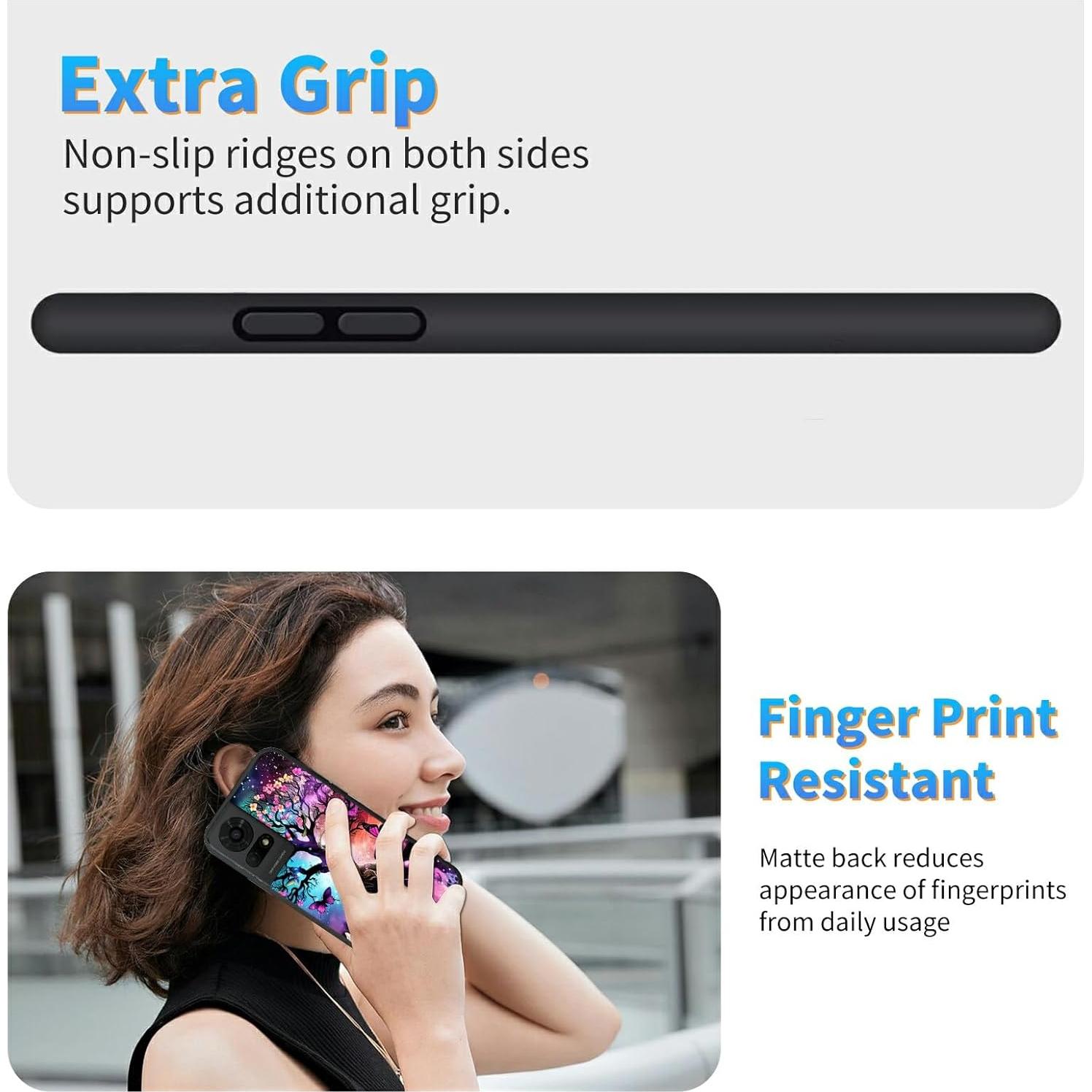 Funda TPU Suave Dikoer para TCL 50 LE 2024 6.6" Antigolpes