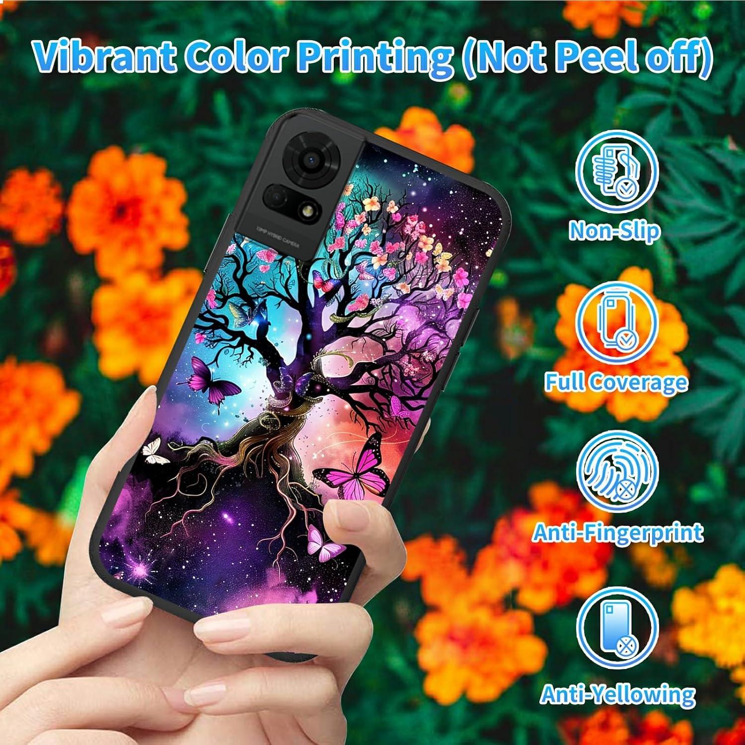 Funda TPU Suave Dikoer para TCL 50 LE 2024 6.6" Antigolpes