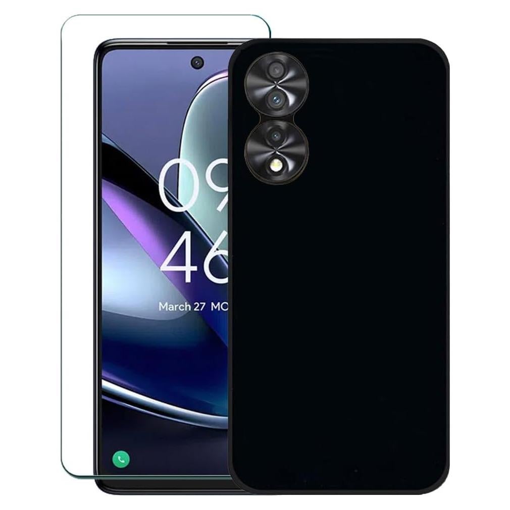 Funda TCL 50 XE 5G con Protector de Pantalla - Negra