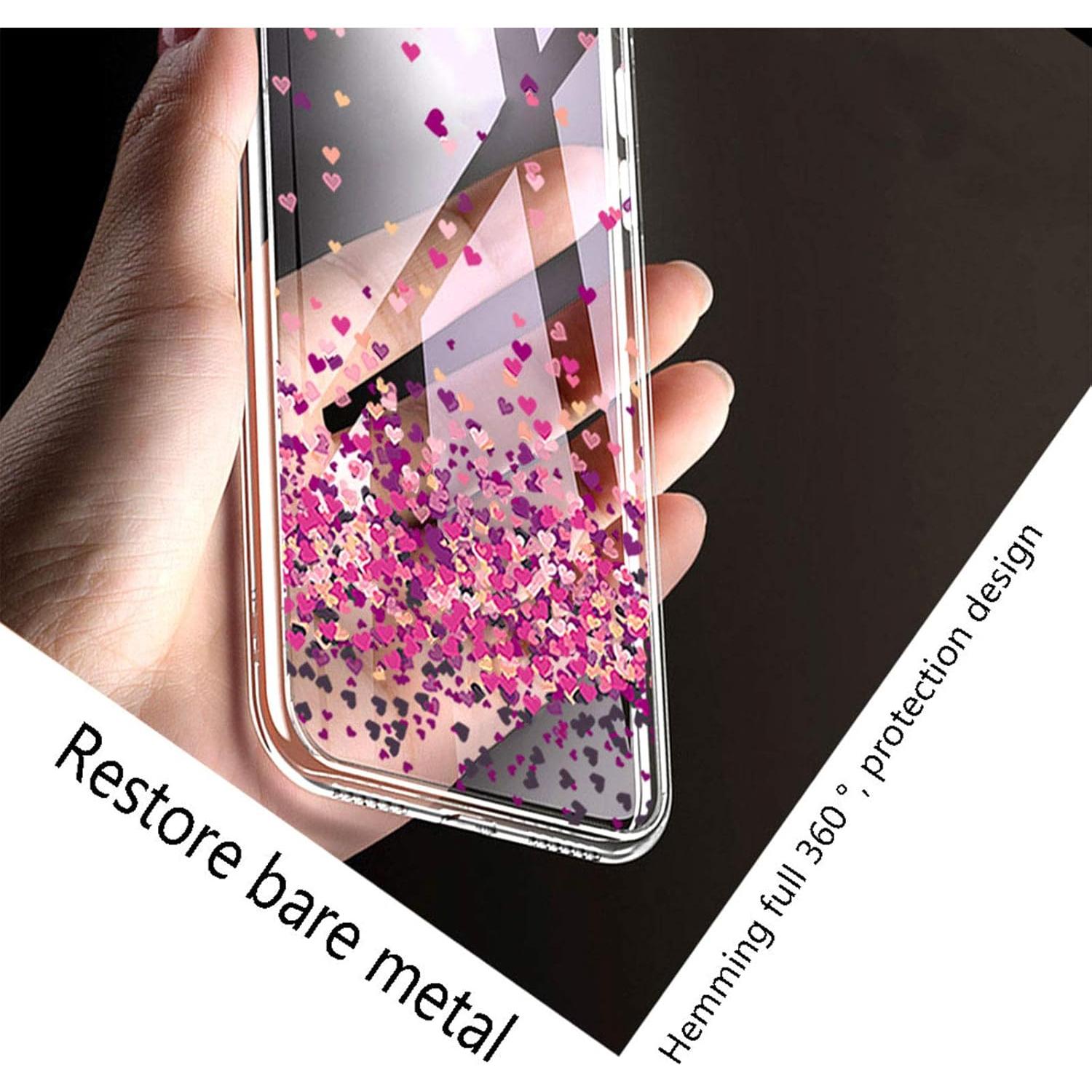 Funda y Protector de Pantalla para TCL 10 SE - Silicona TPU y Vidrio Templado