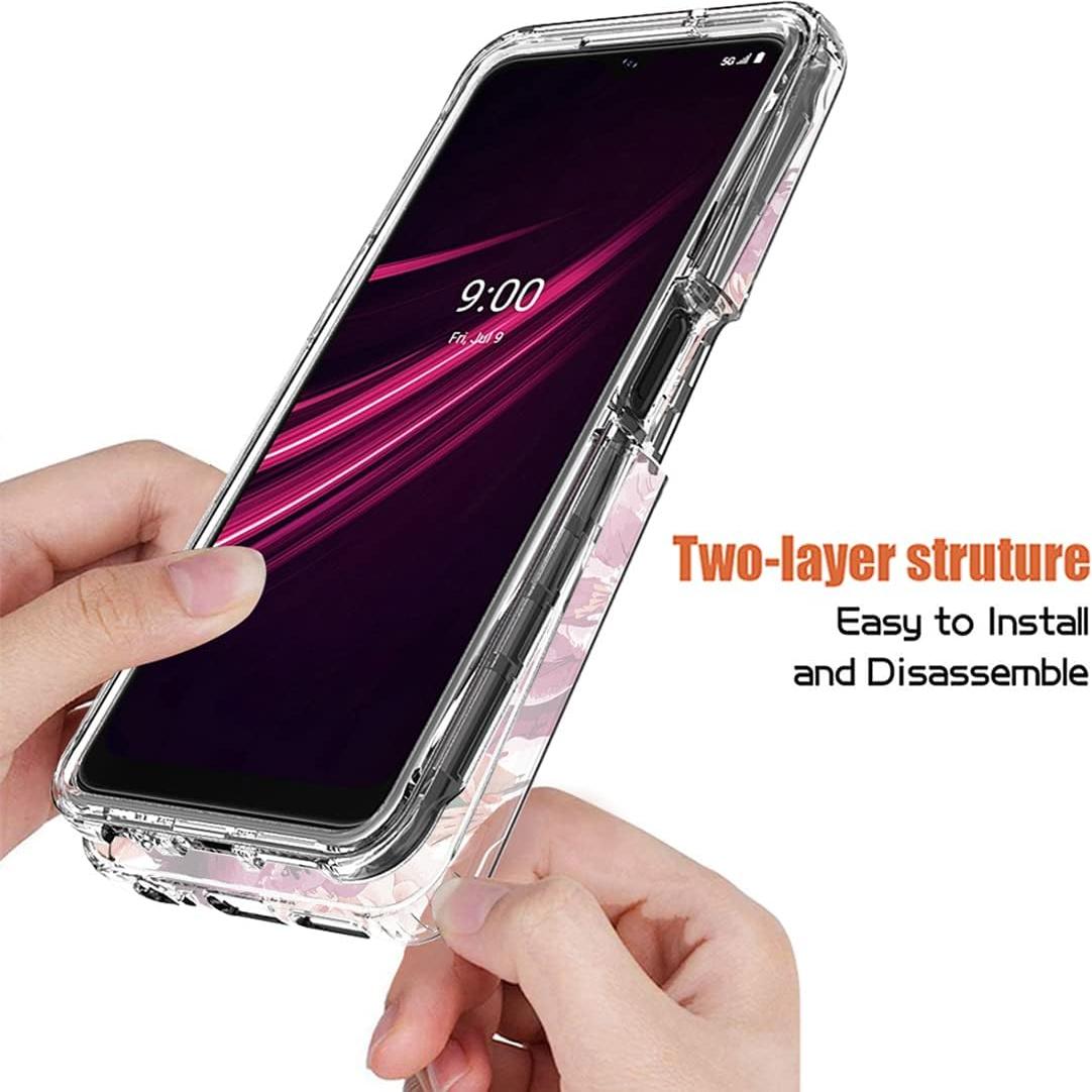 Funda Bumper T-Mobile Revvl V+ 5G con Protector de Pantalla