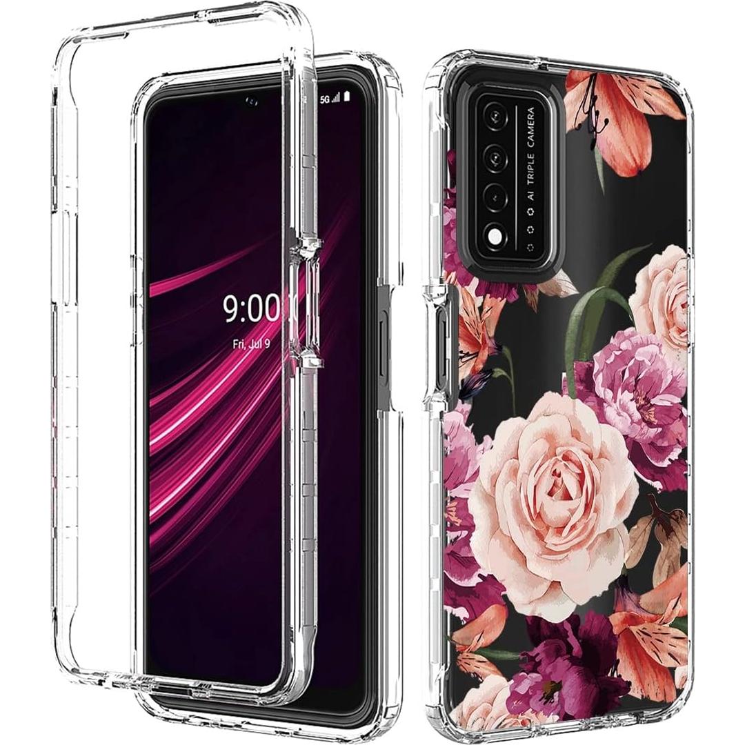 Funda Bumper T-Mobile Revvl V+ 5G con Protector de Pantalla