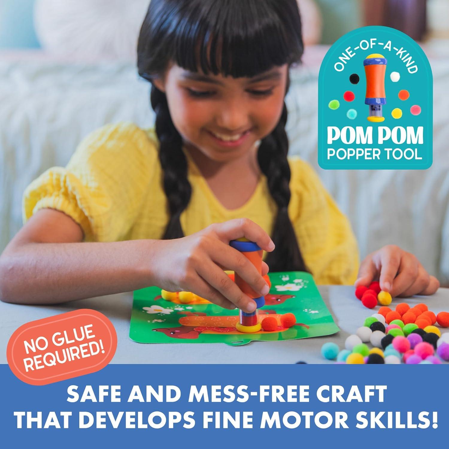 Kit de Pom Pom Educational Insights - Manualidades para Niños