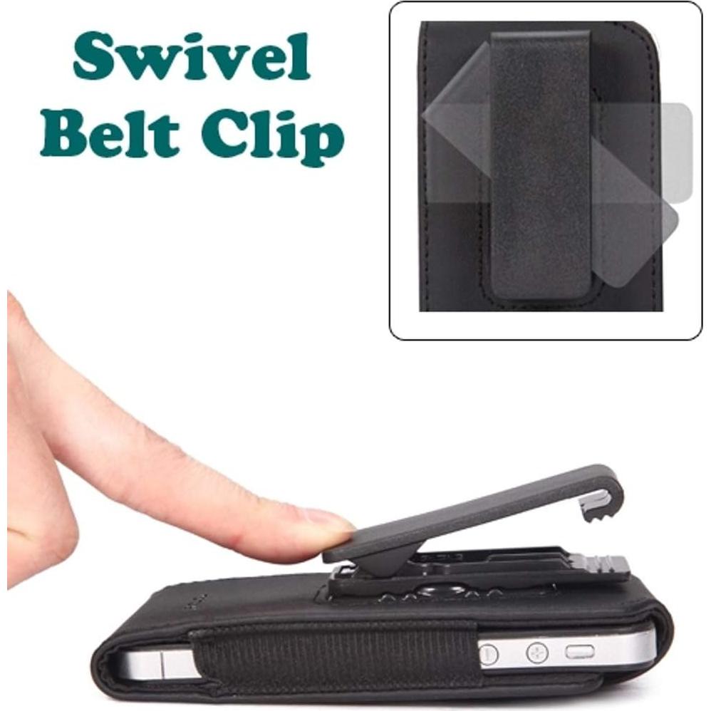 Funda Resistente Fonus con Clip de Cintura Giratorio para TCL 30 XE 5G