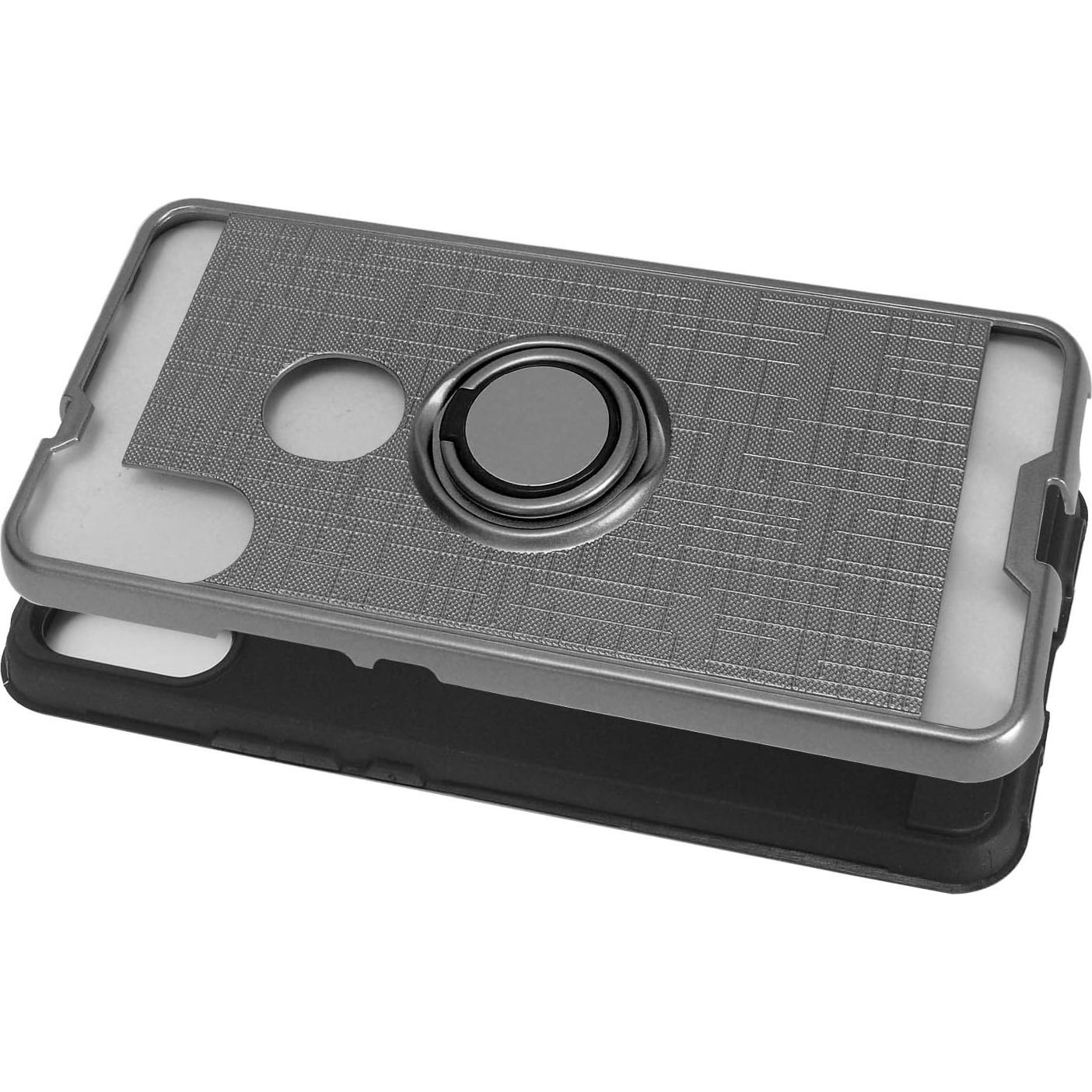 Funda Híbrida con Soporte de Anillo CELZEN para Alcatel 3V 2019