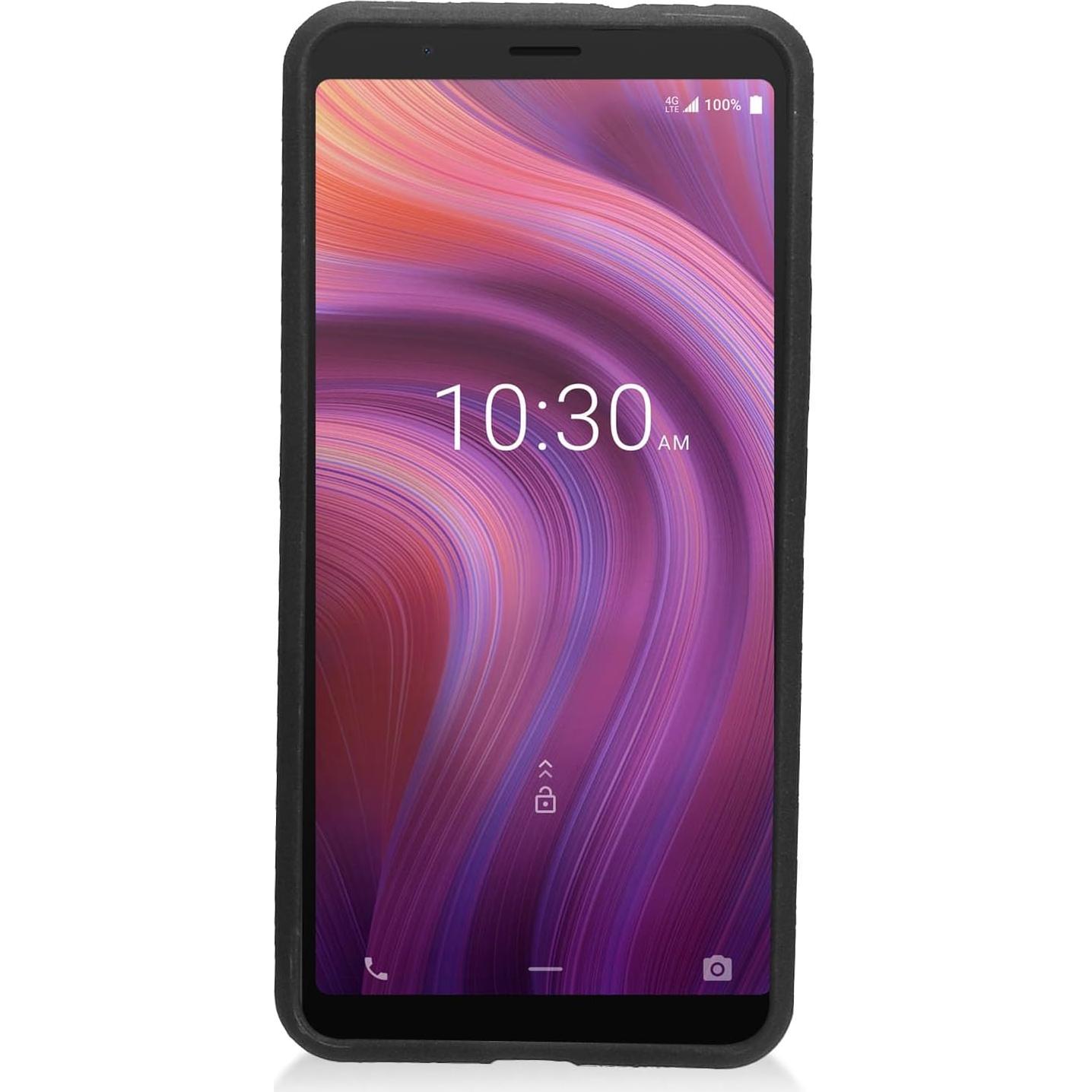 Funda Híbrida con Soporte de Anillo CELZEN para Alcatel 3V 2019