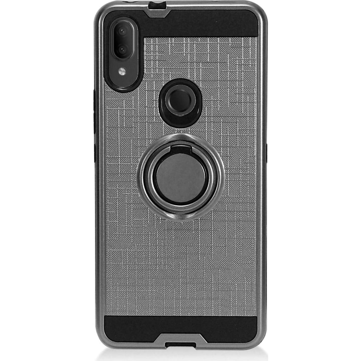 Funda Híbrida con Soporte de Anillo CELZEN para Alcatel 3V 2019