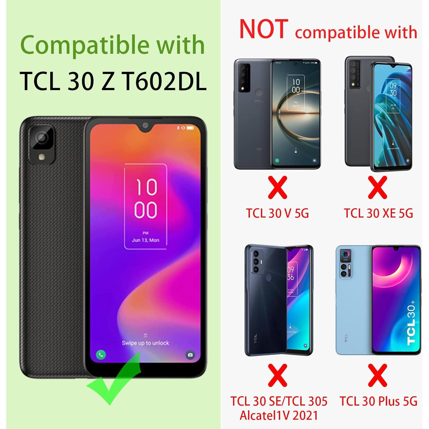 Funda KuDiNi Oro Rosa para Alcatel TCL 30 Z T602DL con Soporte