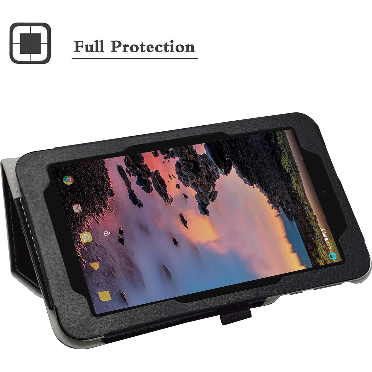 Funda Plegable Alcatel OneTouch Pixi 7 Mama Mouth Negro