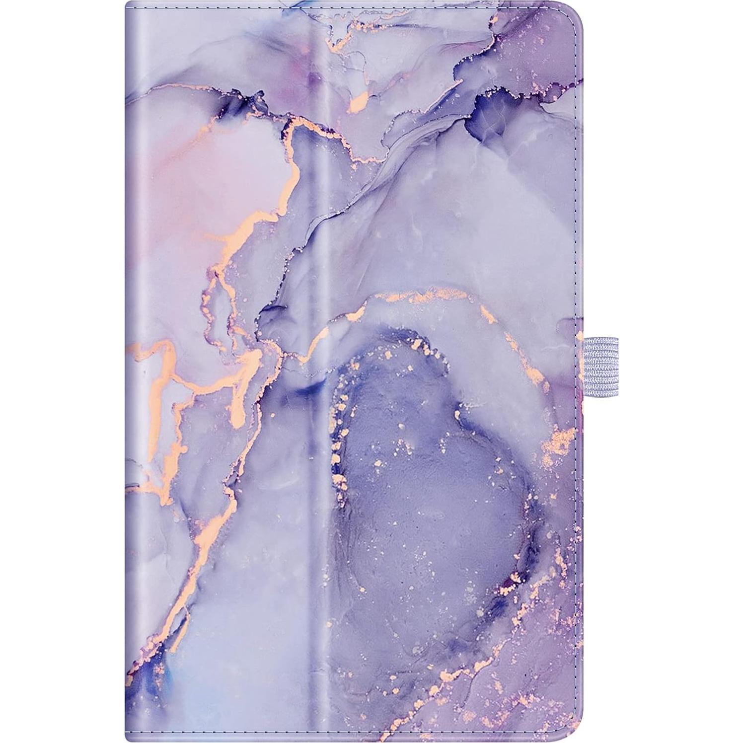 Funda Folio Fintie para Alcatel Joy Tab 2 y TCL Tab 8.0 - Cuero PU Lila