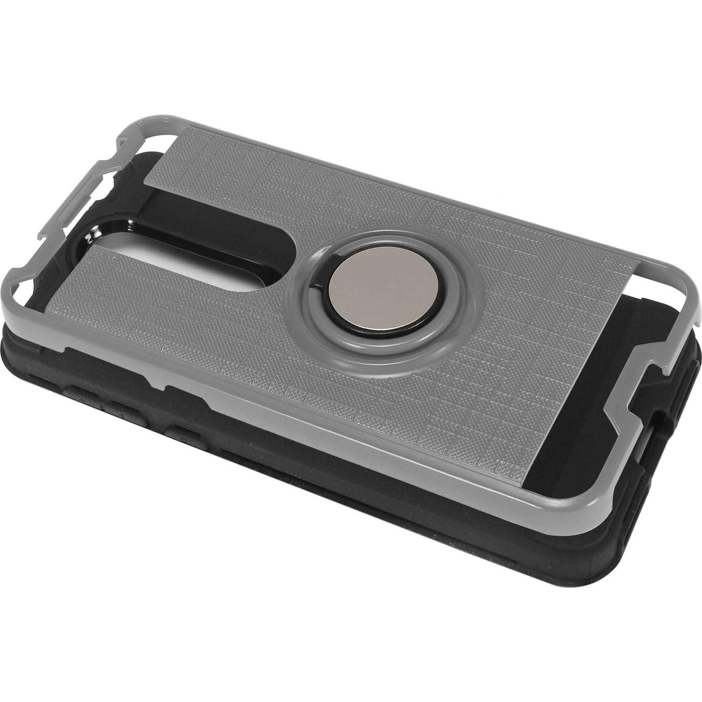 Funda Híbrida Z-GEN para Alcatel Onyx 5008R - Gris con Soporte