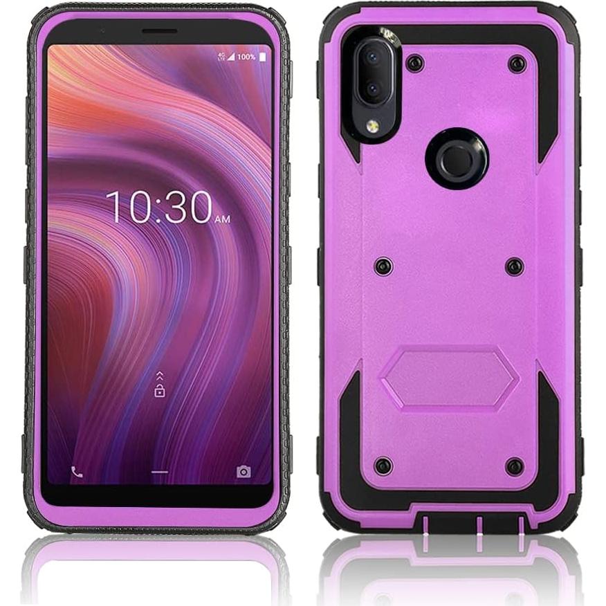 Funda Bumper Asuwish para Alcatel 3V 2019 - Protección Completa