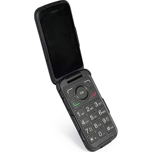 Funda con Clip para Alcatel Smartflip/Go Flip 3 Nakedcellphone